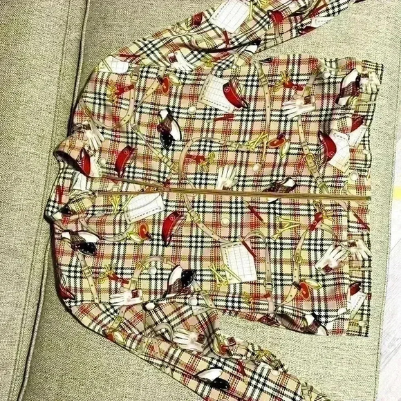 Vintage TeeTime Golf Windbreaker bomber jacket Petite Medium. sku067 - Picture 2 of 7